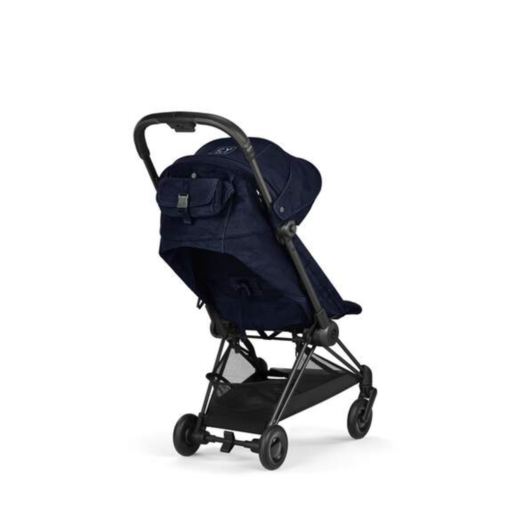 Carrinho Compacto Cybex Coya Rebellious Luxury Denim Blue - Cybex - 4063846517985