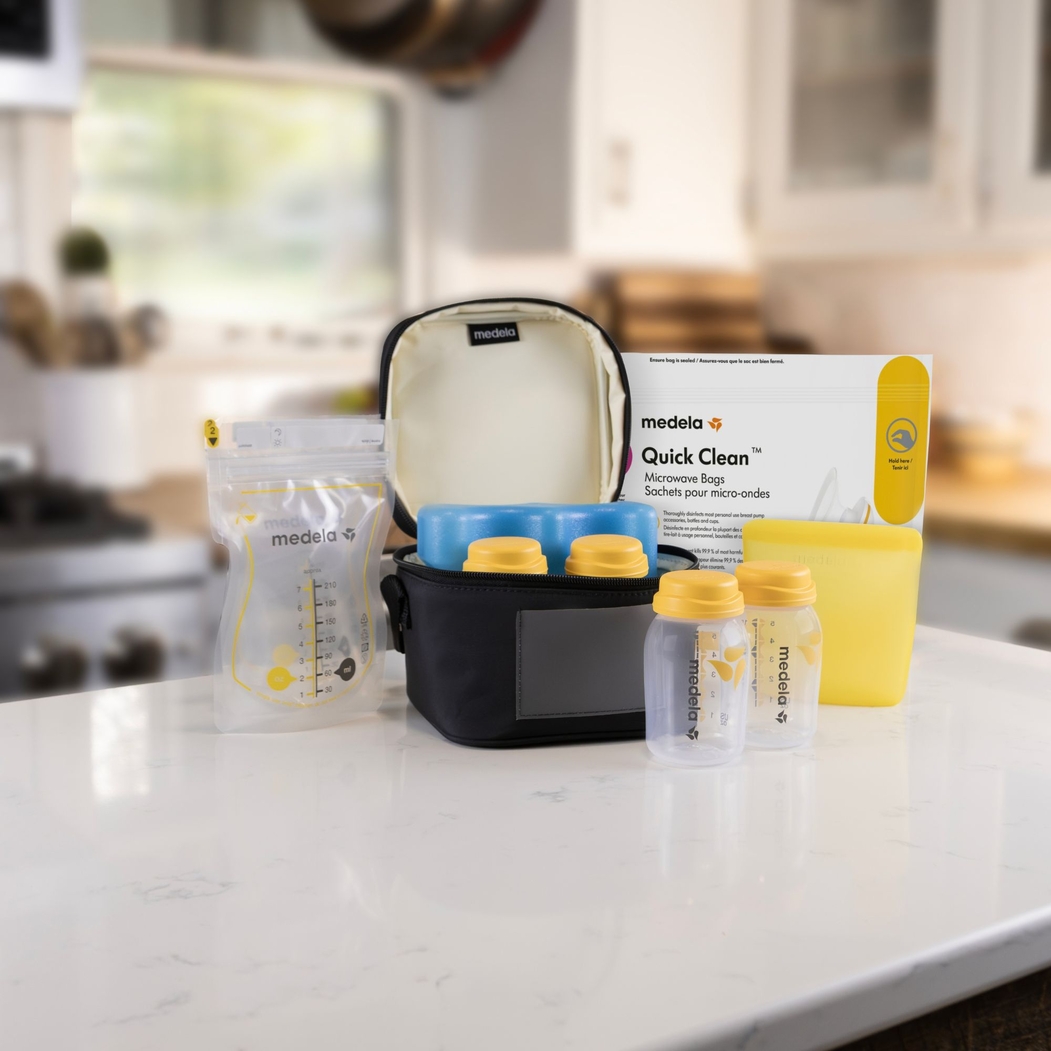 Conjunto Completo Armazenamento Leite Materno Medela - Medela - 7610472880586