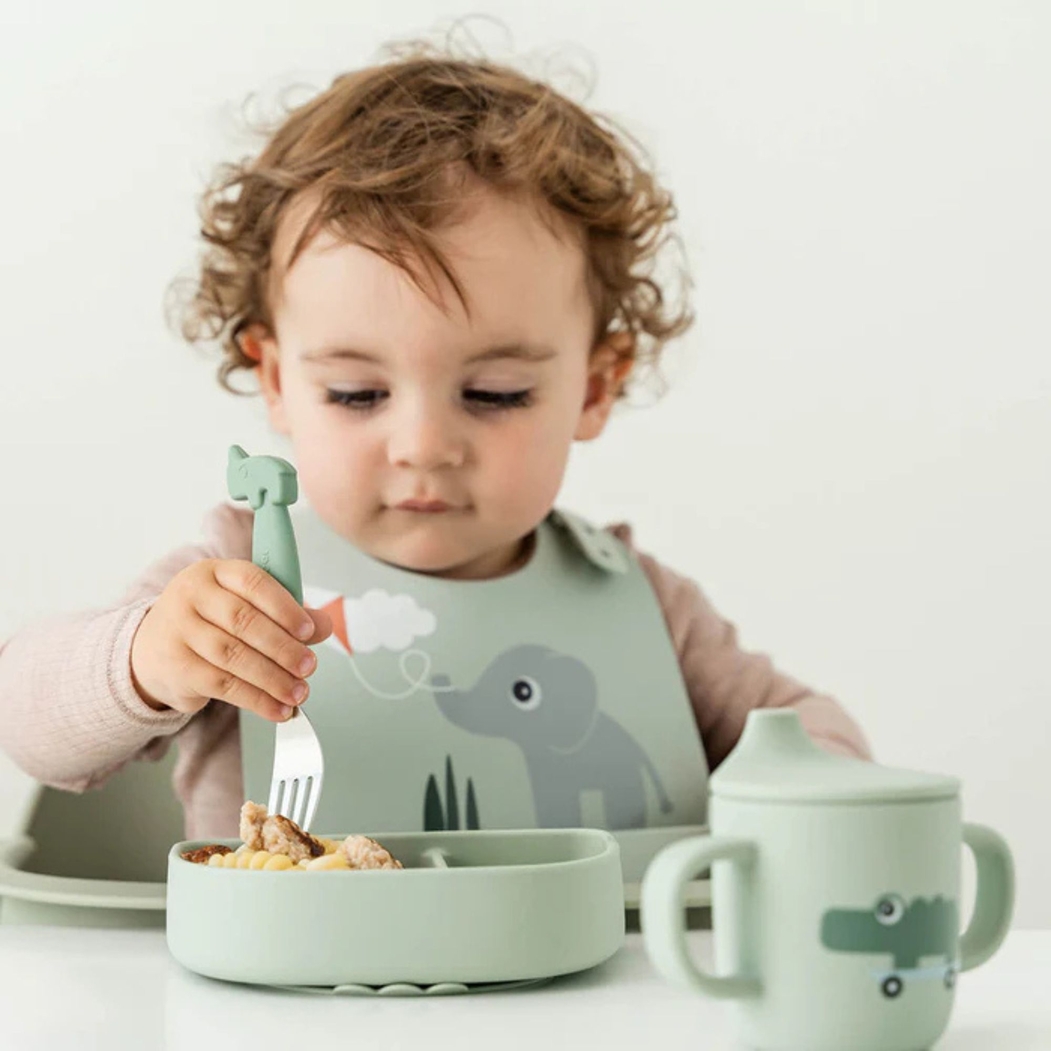 Tigela com Divisória Done by Deer Stick/Stay Playground - Done By Deer - 5712643063421