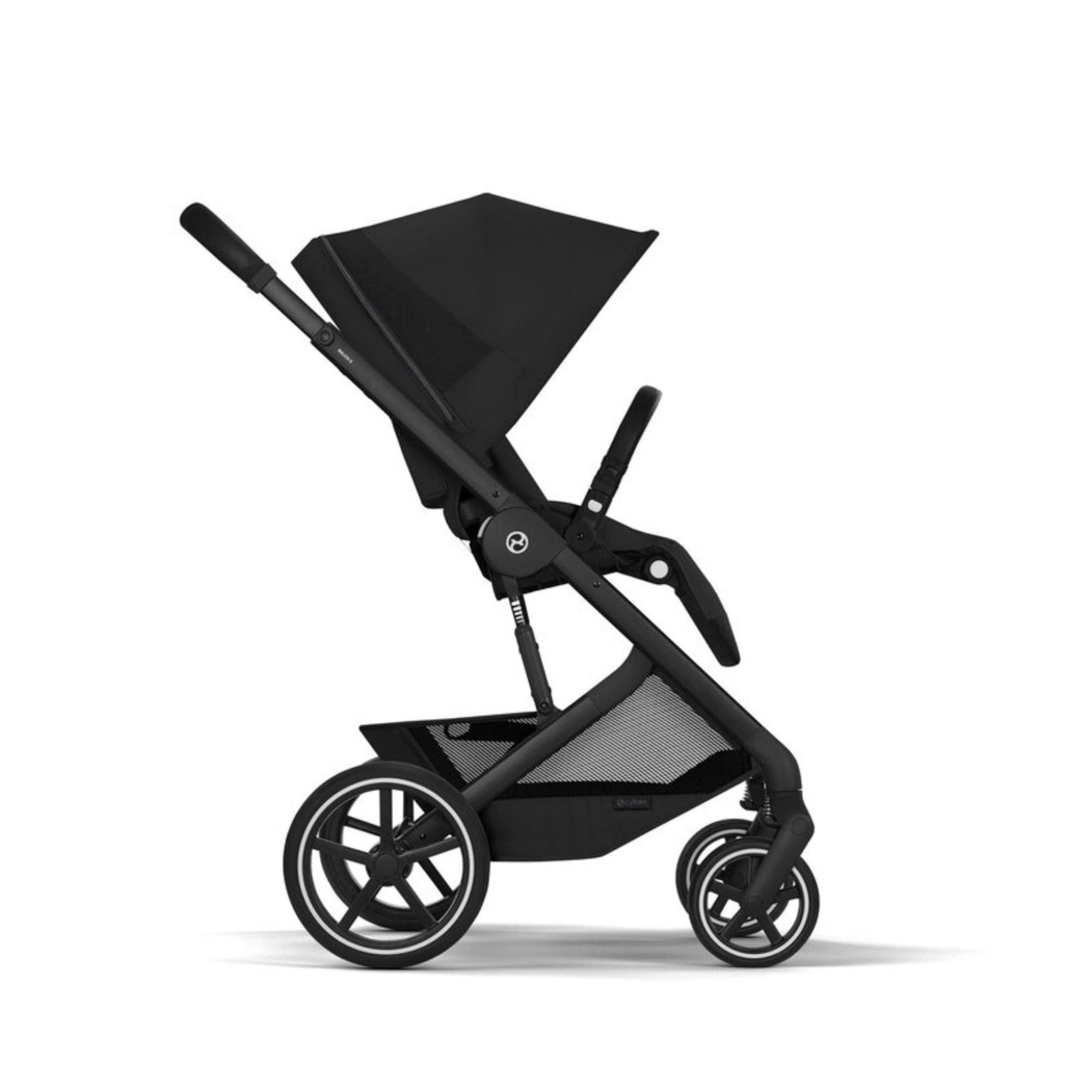 Carrinho de Bebé Cybex Balios S Lux Black com Alcofa Moon Black - Cybex - 4063846591534