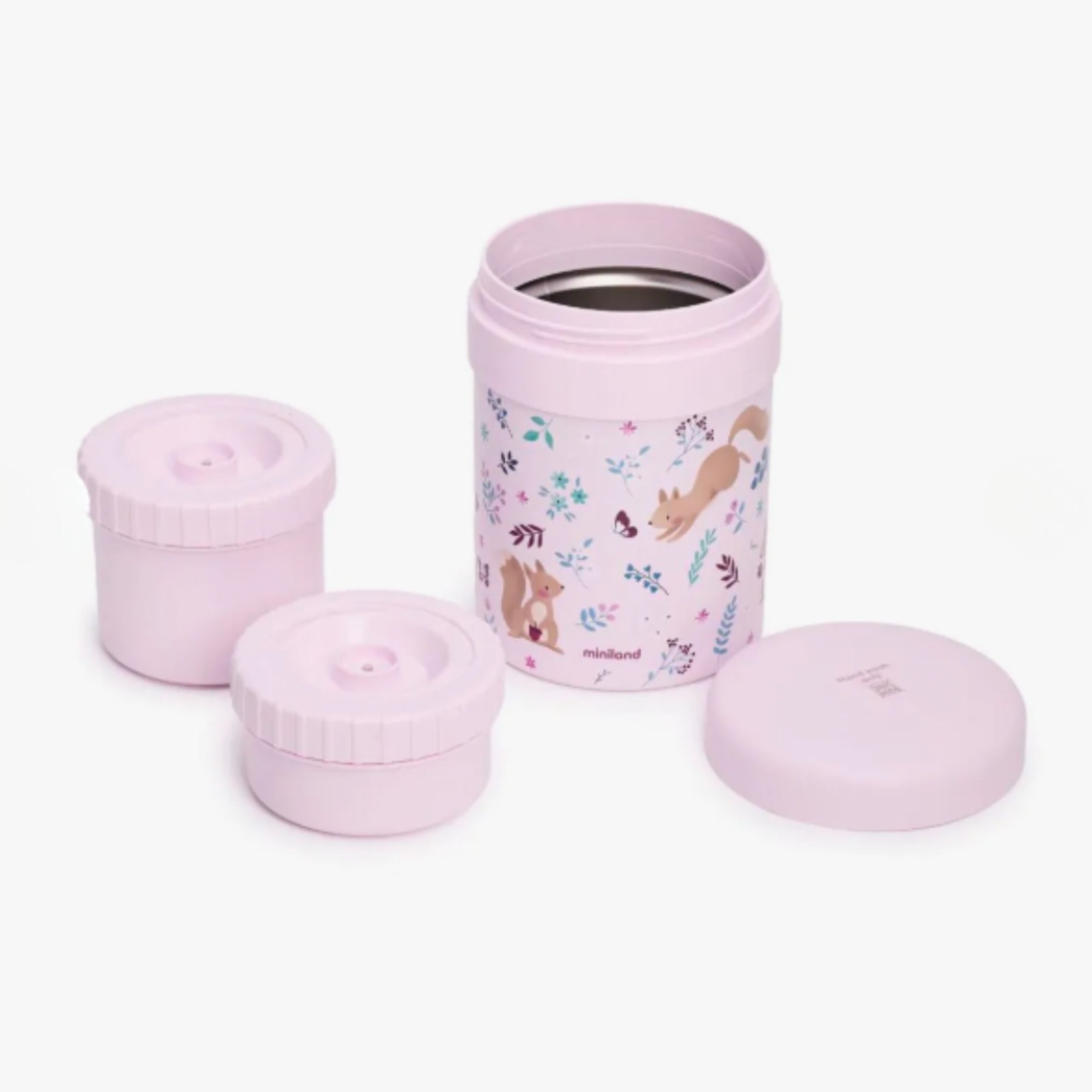 Termos Miniland Thermetic Squirrel 700ml - Miniland - 8413082897383