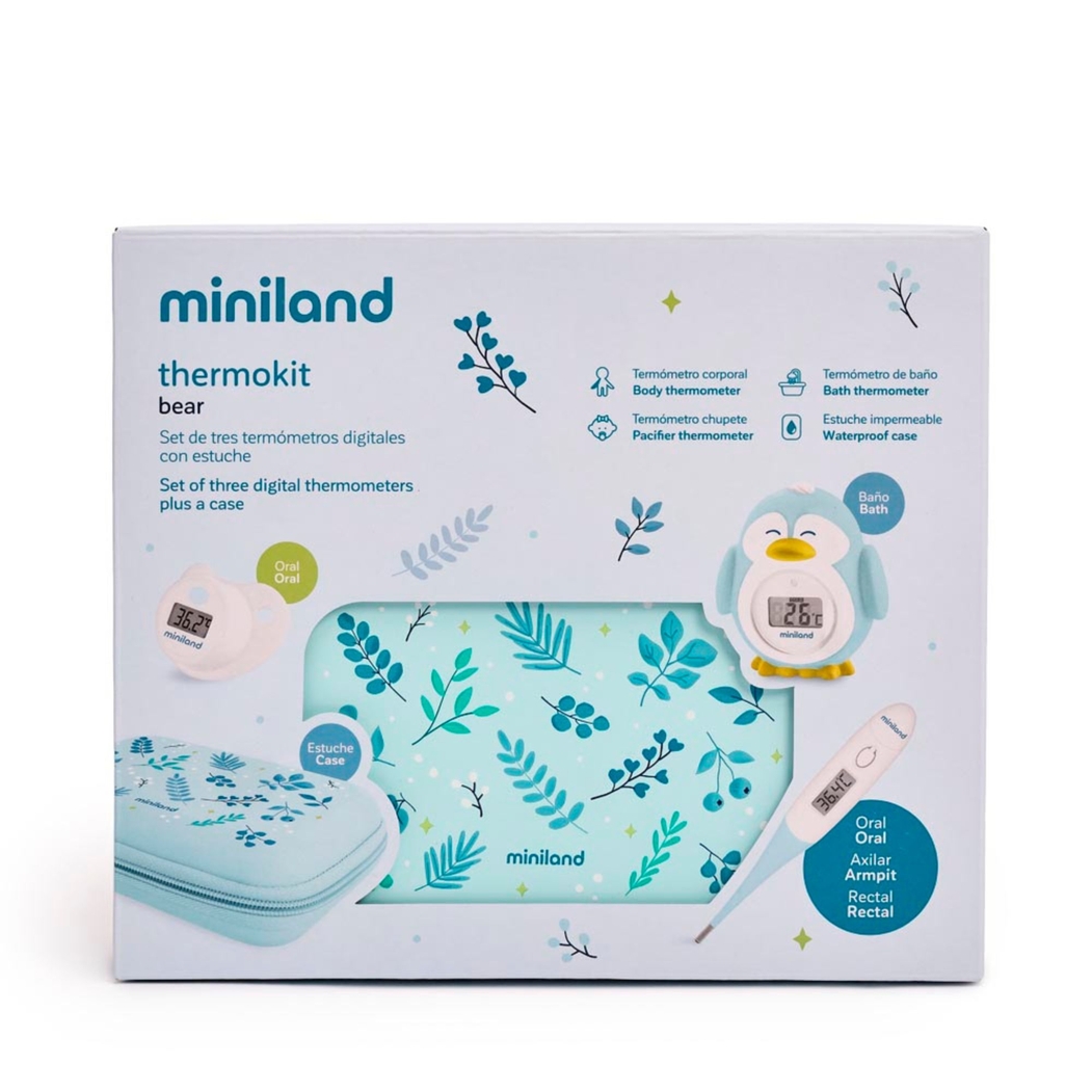 Conjunto de Termómetros Thermokit Miniland Bear - Miniland - 8413082897420