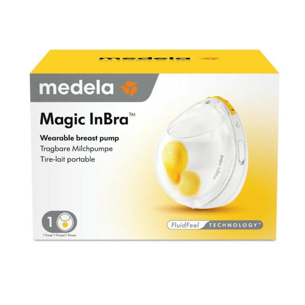 Bomba Tira-Leite Elétrica sem Cabos Magic In Bra Simples - Medela - 7612367087612