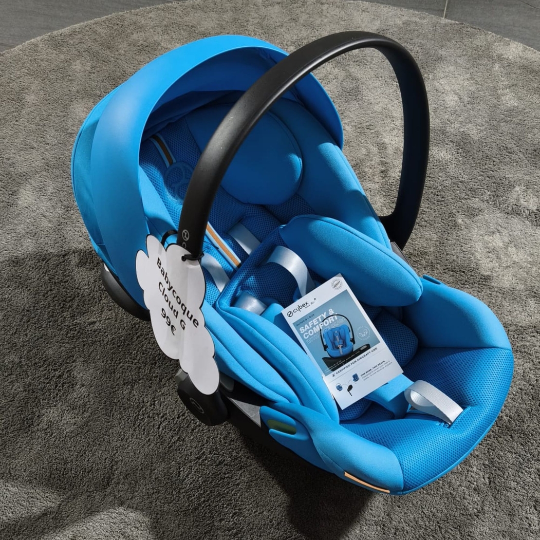 Babycoque Cybex Cloud G i-Size Plus Beach Blue - Cybex - 4063846431359