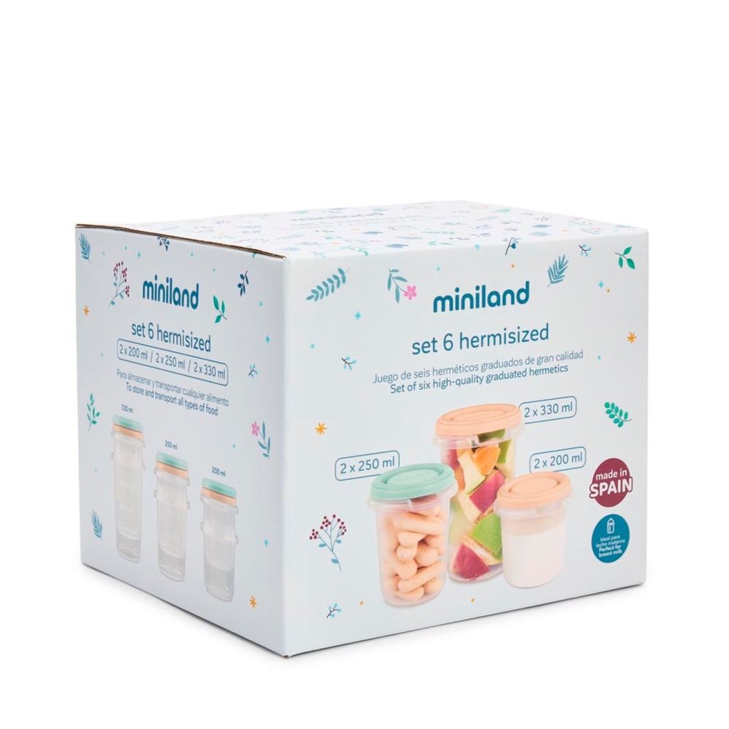 Conjunto de 6 Copos Miniland Dreamland - Miniland - 8413082897482