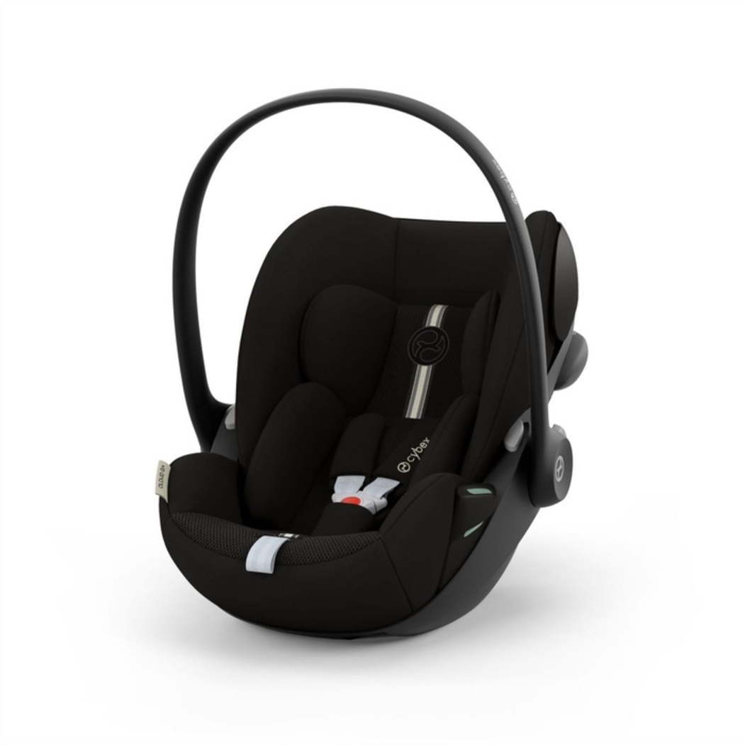 Trio Cybex Balios Black Carrinho, Alcofa, Cloud G Plus Moon Black com Base G3 e Adapatdores - Cybex - PACKBALIOS031-001