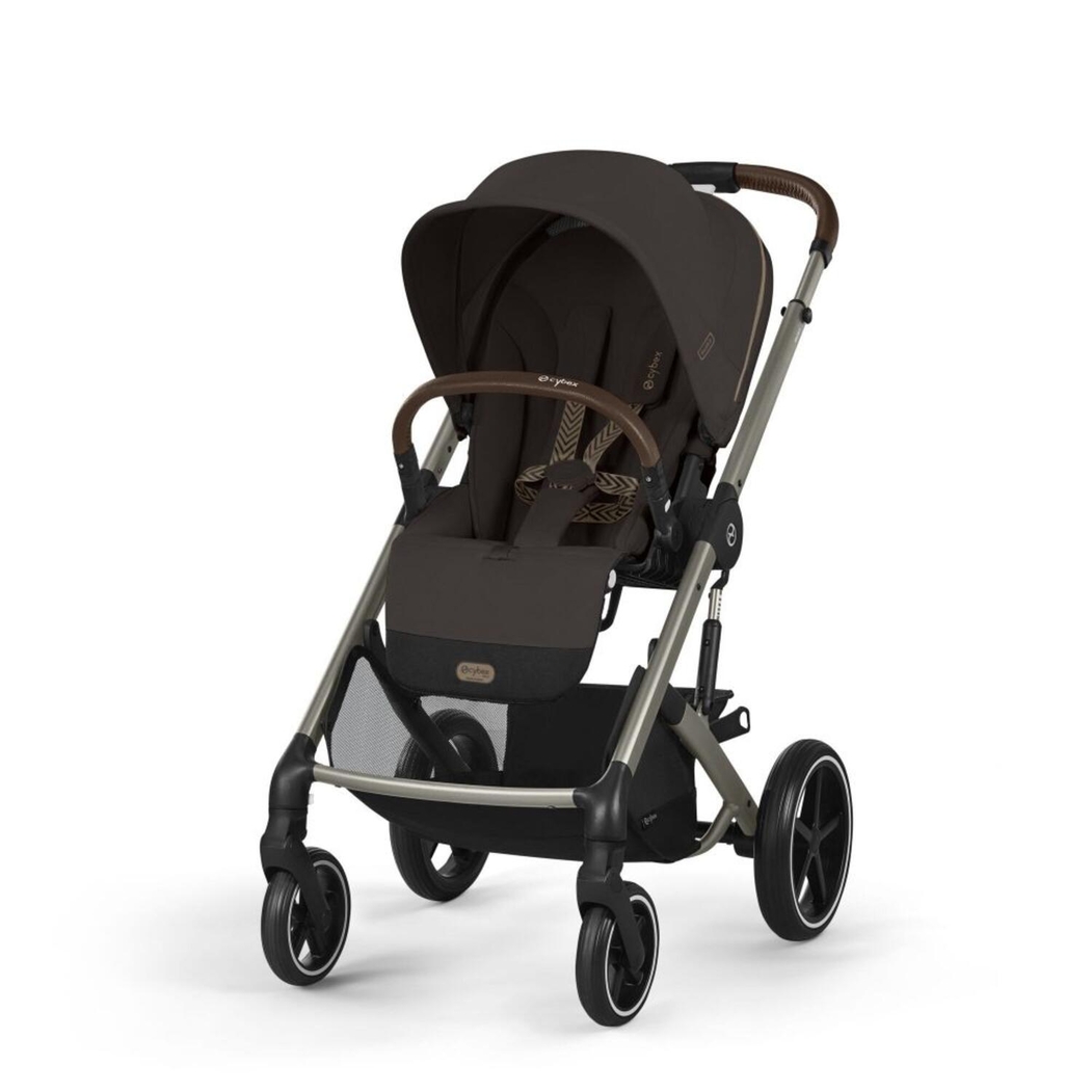 Carrinho de Bebé e Alcofa Cybex Balios Taupe com Cloud G Plus e Adaptadores com Oferta Base G - Cybex - PACKBALIOS030-023