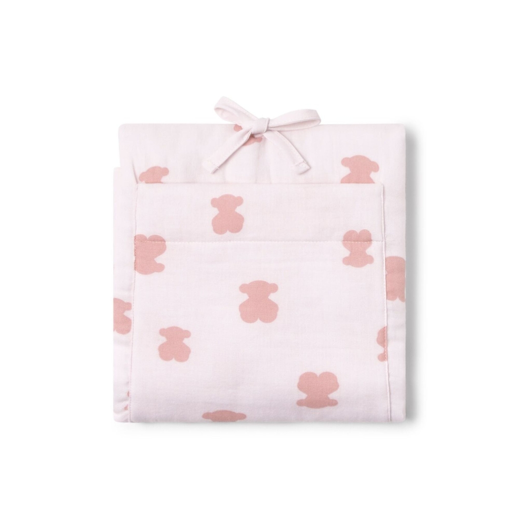 Muda-Fraldas Portátil Tous com Ursinho Pink 44x63cm - Tous - 8434134494282