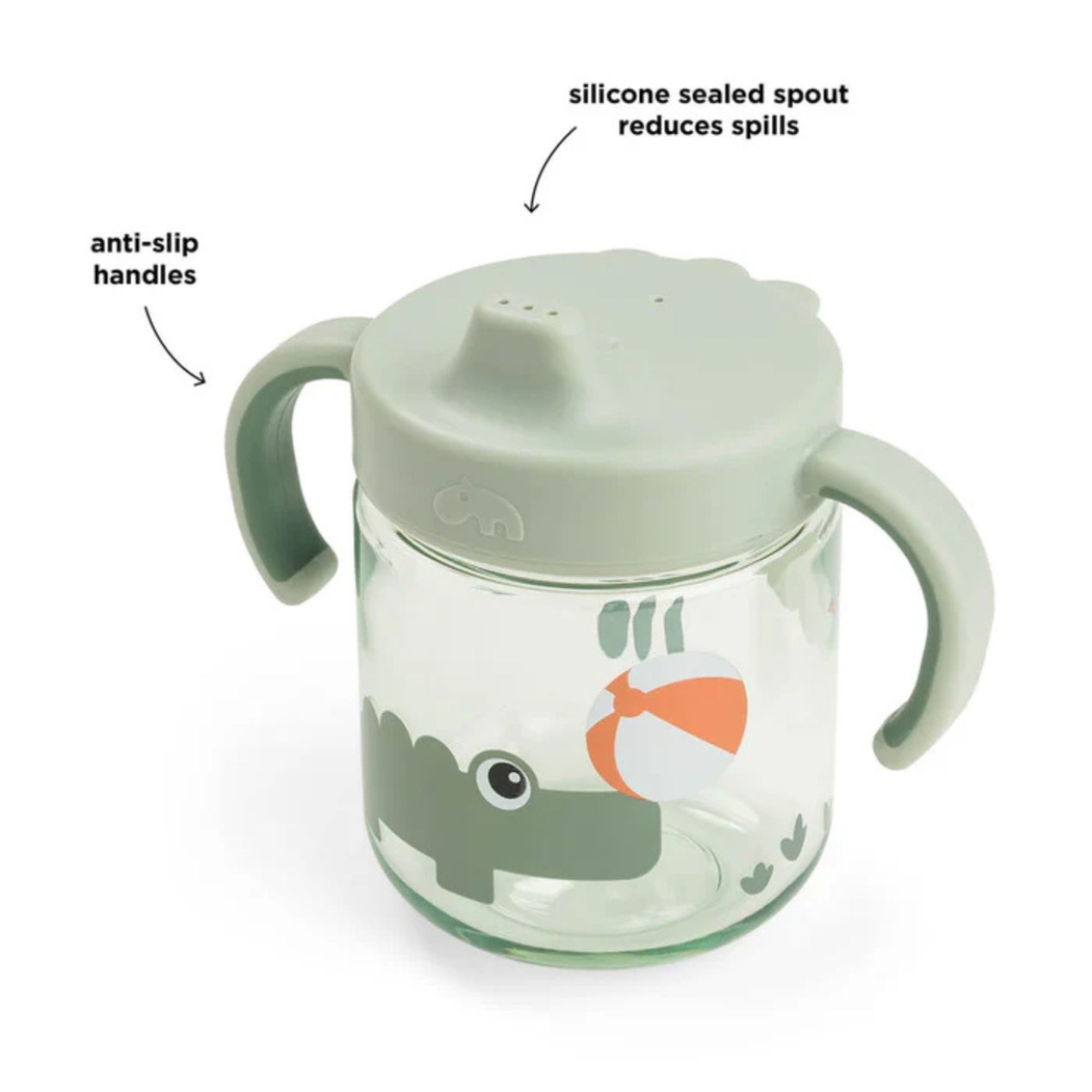 Copo Done by Deer com 2 Asas Playground Green - Done By Deer - 5712643064114