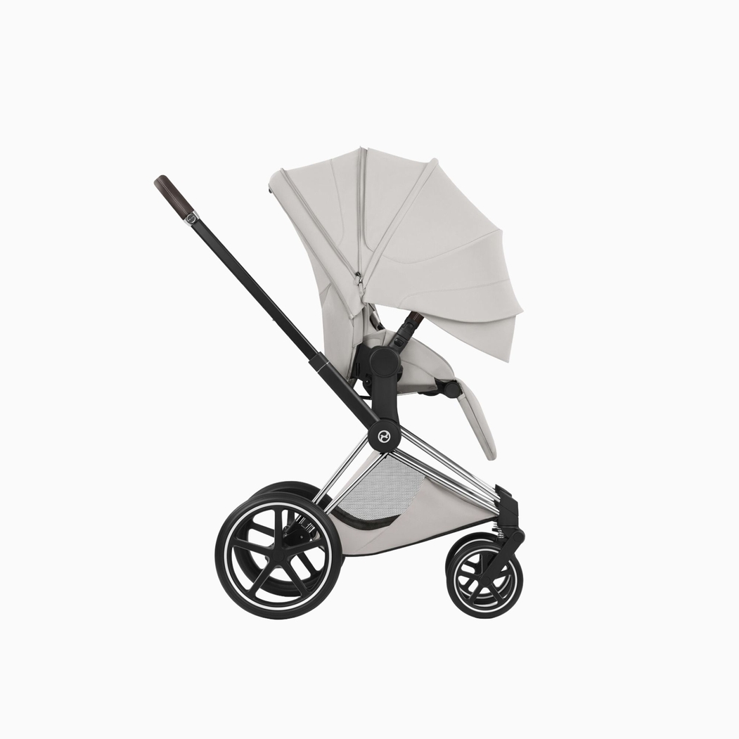Carrinho de Bebé Cybex Priam Style Chrome Brown - Cybex - PACKPRIAM033-002