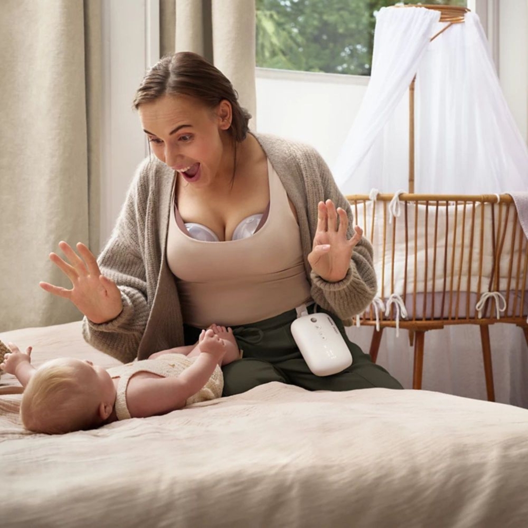 Bomba Tira-Leite Philips Avent Hands-Free Dupla - Philips Avent - 177SCF532/11