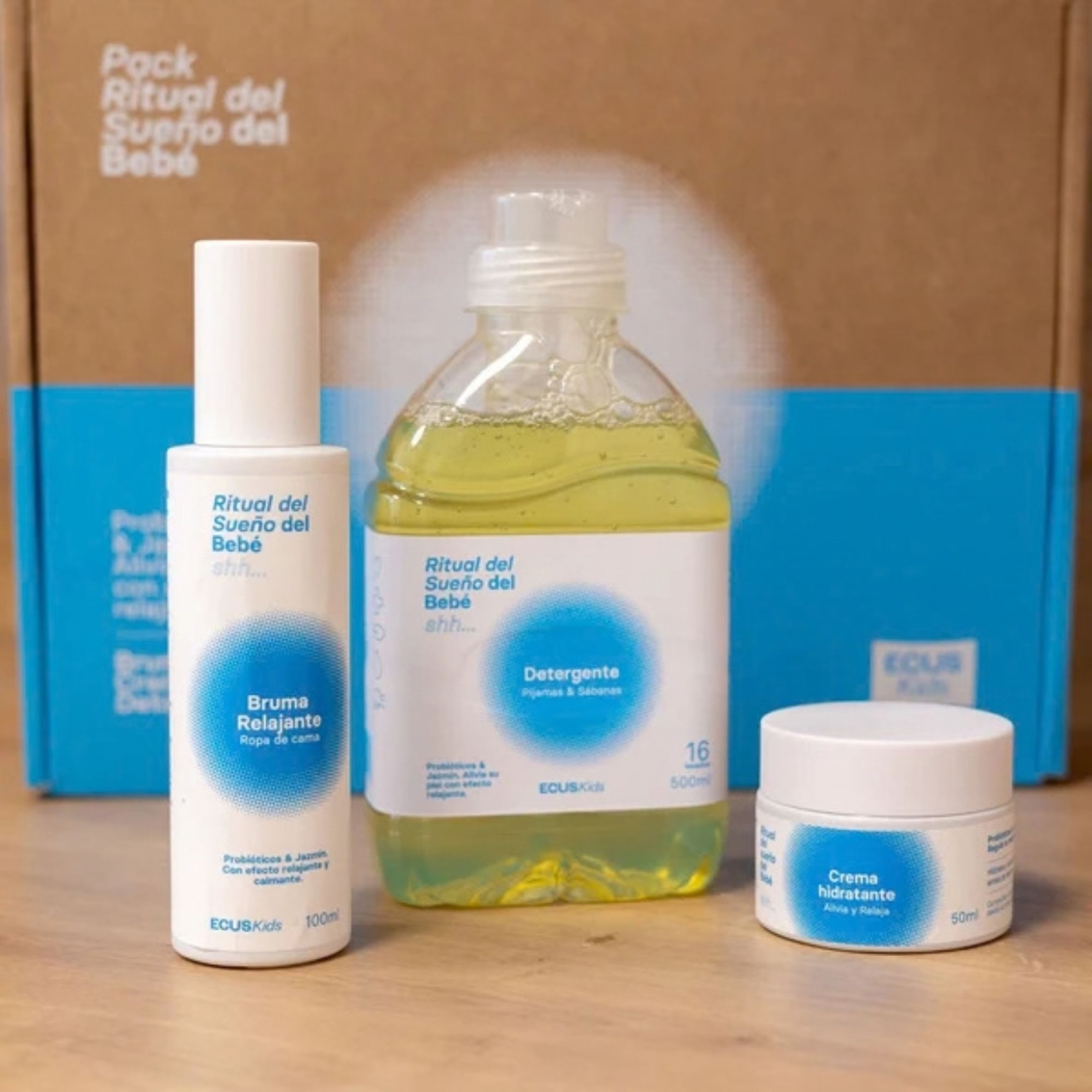 Pack Ritual do Sono do Bebé Ecus Kids - Ecus Kids - 8433905570439