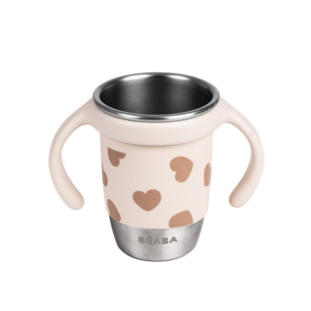 Copo de Aprendizagem 360º Béaba Click & Drink BigLove - Béaba - 3384349136482