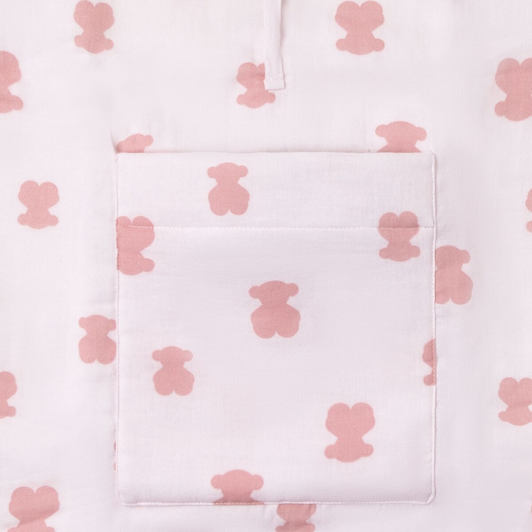 Muda-Fraldas Portátil Tous com Ursinho Pink 44x63cm - Tous - 8434134494282