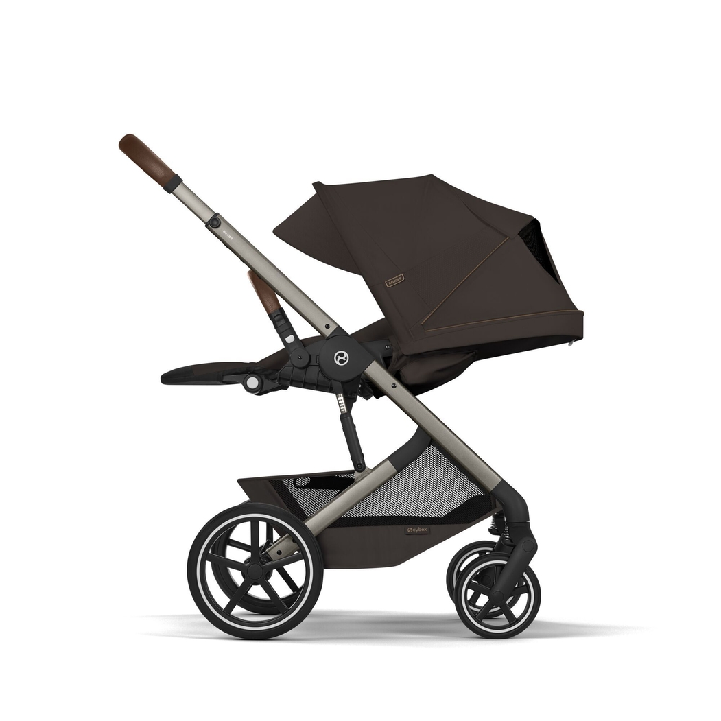 Carrinho de Bebé Cybex Balios S Lux Taupe com Alcofa Dobrável - Cybex - 4063846591770