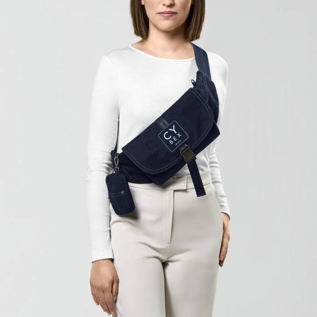 Bolsa de Cintura Cybex Rebellious Luxury Denim Blue - Cybex - 4063846517732