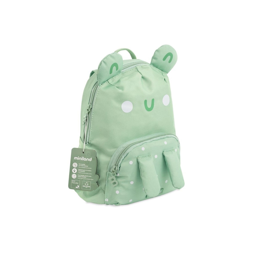 Mochila Isotérmica Miniland Eco Kid Frog - Miniland - 8413082895587