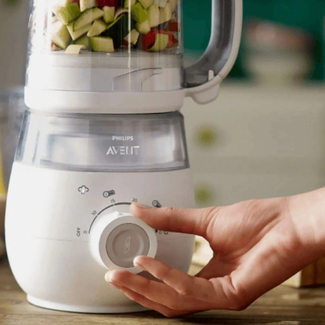 Robô de Cozinha Philips Avent Easy Papa com Oferta Conjunto Gourmet e Copo de Aprendizagem - Philips Avent - PACKROBOT001-001