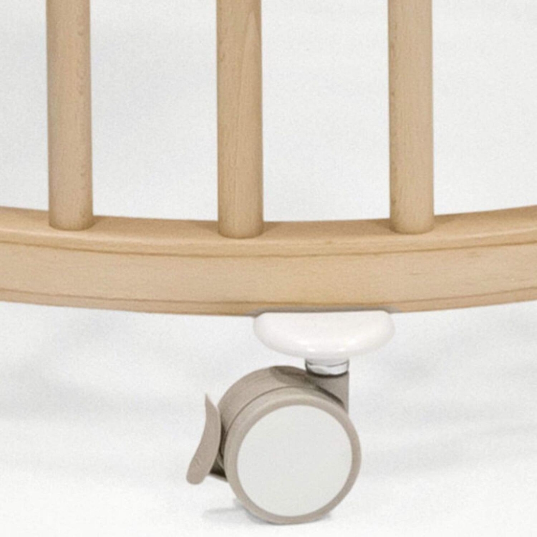 Mini Berço Stokke Sleepi Natural com Colchão e Lençol White - Stokke - PACKSLEEPI002-001