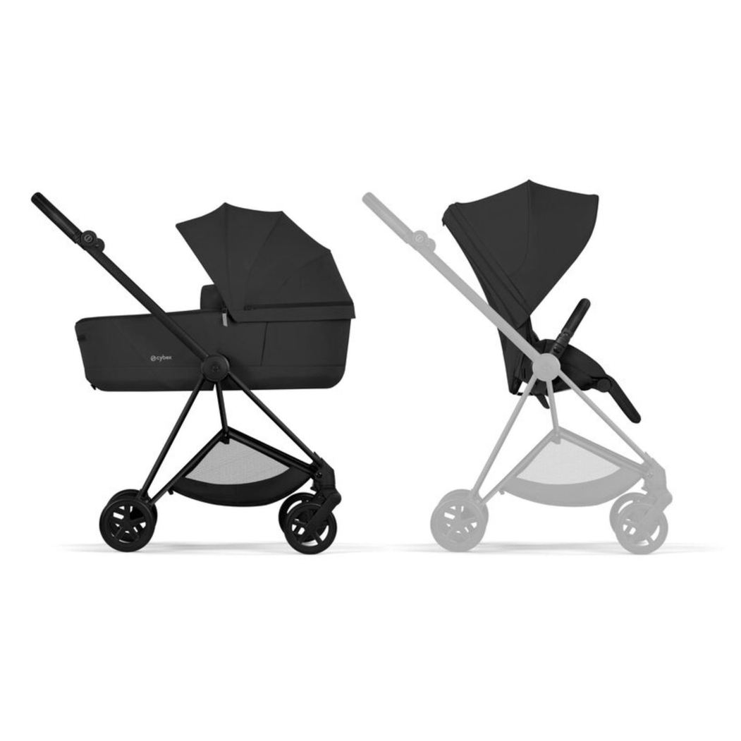 Carrinho de Bebé Cybex Mios Comfort Rosegold com Alcofa Dobrável - Cybex - 4063846549696