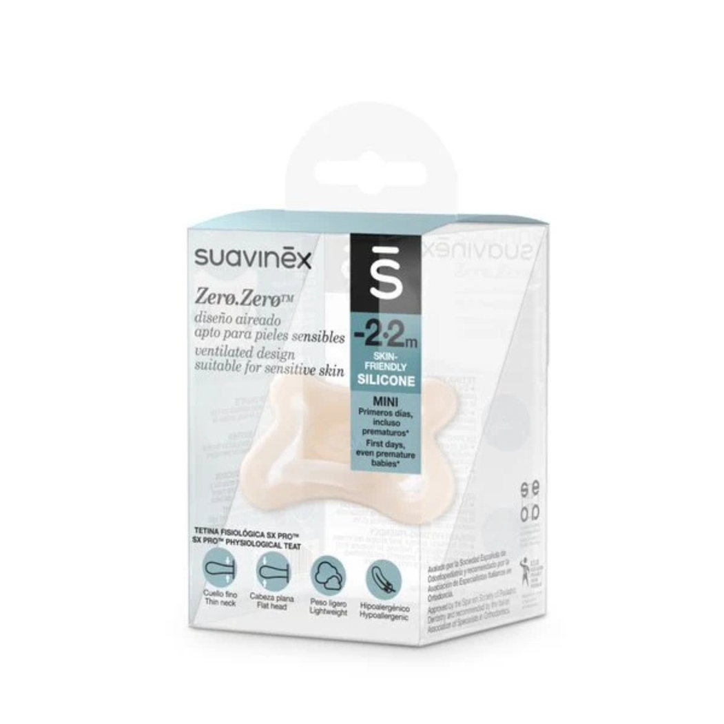 Chupeta Fisiológica Suavinex ZERO.ZERO -2-2m - Suavinex - 8426420078719