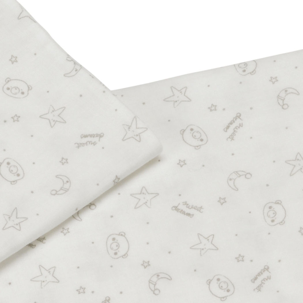 Lençol de Cima Mammamia para Mini Berço com Almofada - Mammamia - 8013440203544