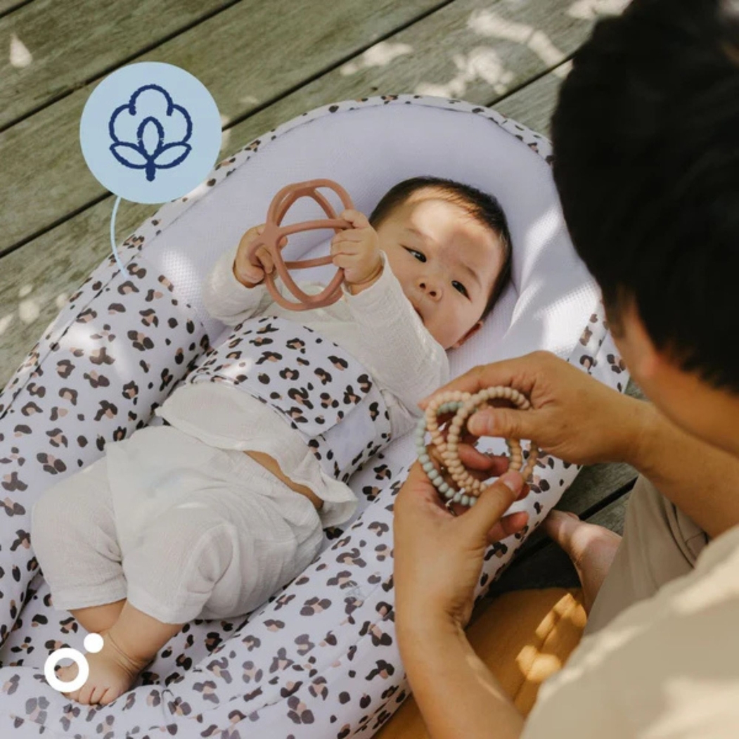 Ninho Doomoo Cocoon Leopardo Bege - Doomoo - 5CO19