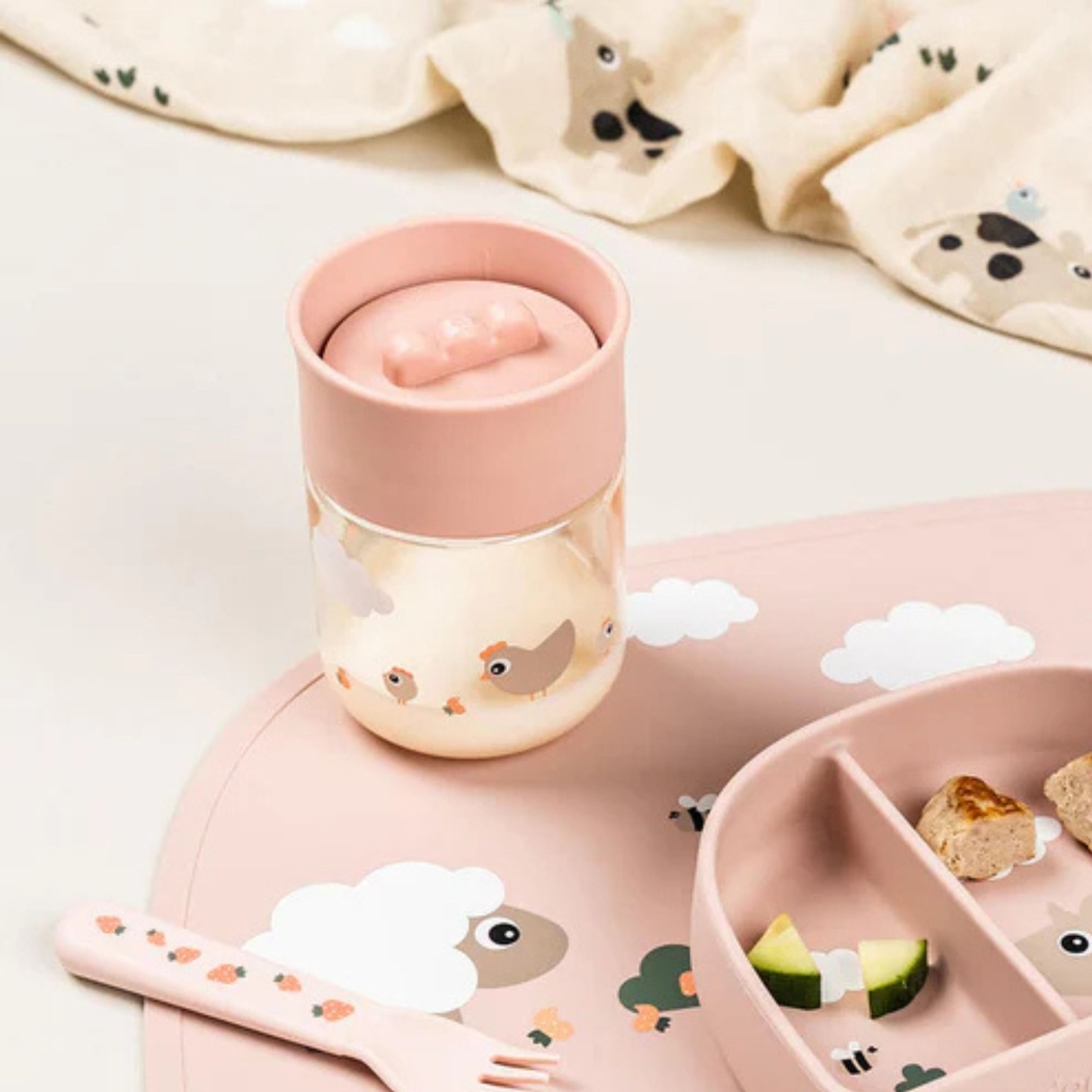 Copo de Aprendizagem 360º Done by Deer Tiny Farm - Done By Deer - 5712643064381