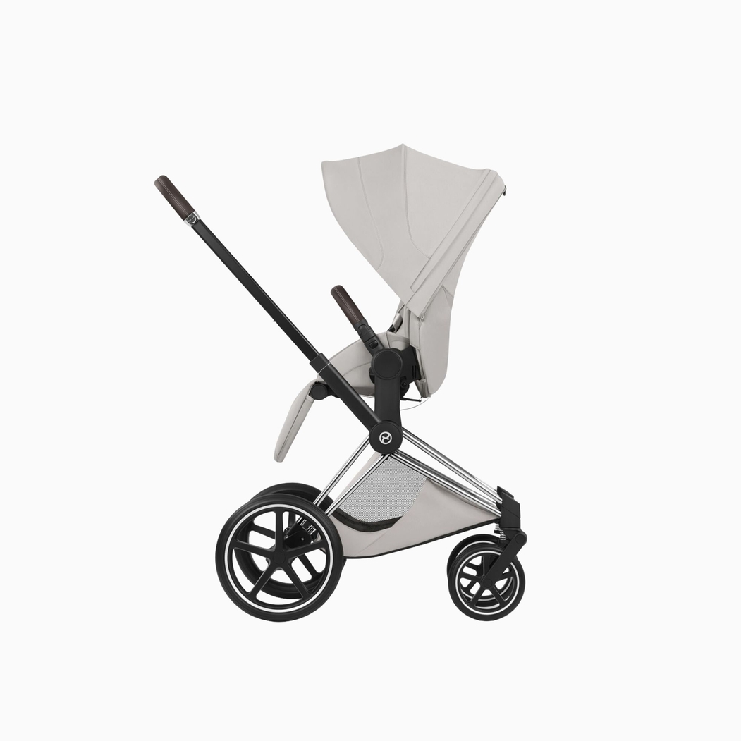 Carrinho de Bebé Cybex Priam Style Chrome Brown - Cybex - PACKPRIAM033-002