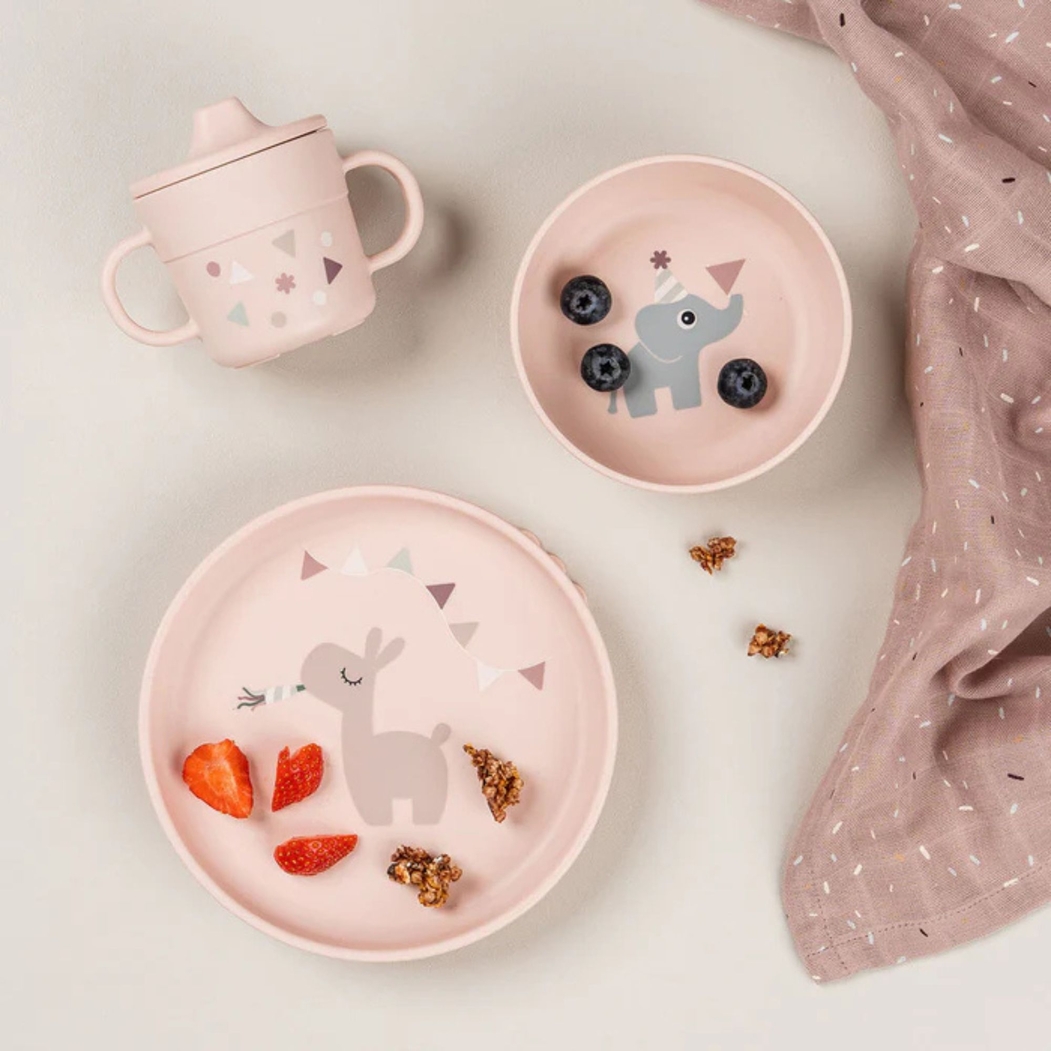 Conjunto de Refeição Done by Deer com Ventosa Celebration - Done By Deer - 5712643064176