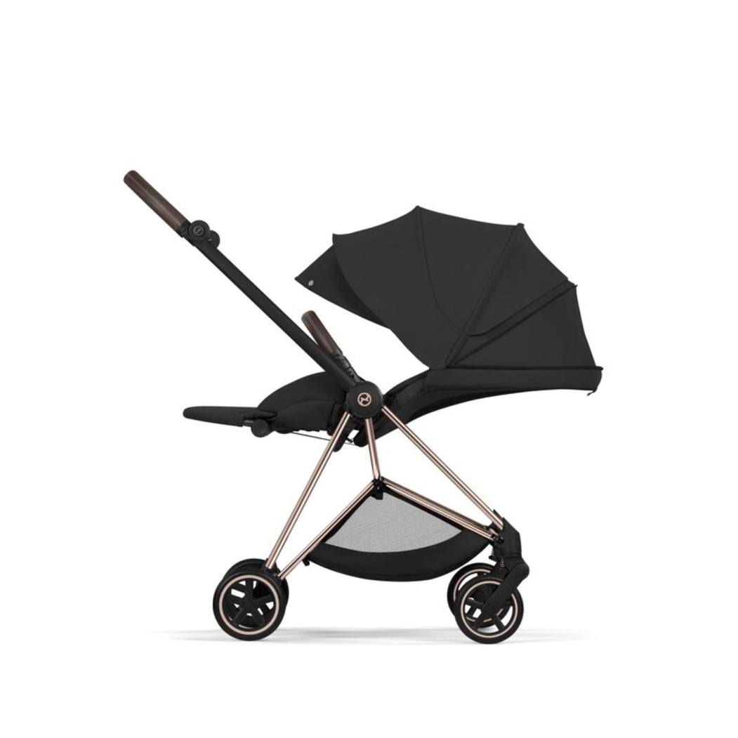 Carrinho de Bebé Cybex Mios Comfort Rosegold com Alcofa Dobrável - Cybex - 4063846549696
