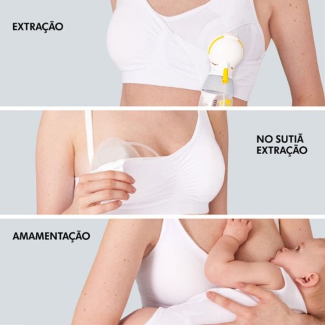 Soutien de Amamentação e Extração Medela 3 em 1 - Medela - 7612367079341