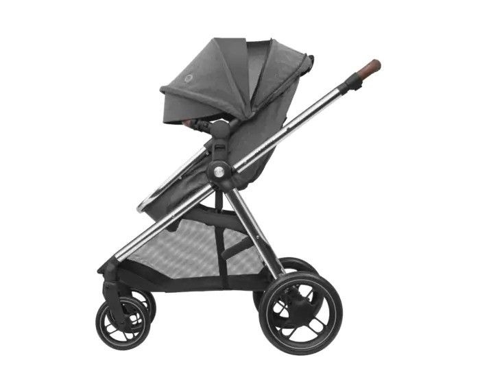 Carrinho de Bebé Duo Maxi-Cosi Zelia 3 Luxe Twillic Grey - Maxi-Cosi - 3220660337965