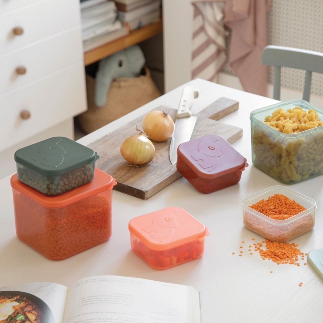 Conjunto Recipientes para alimentos Done by Deer - Done By Deer - 5712643044970