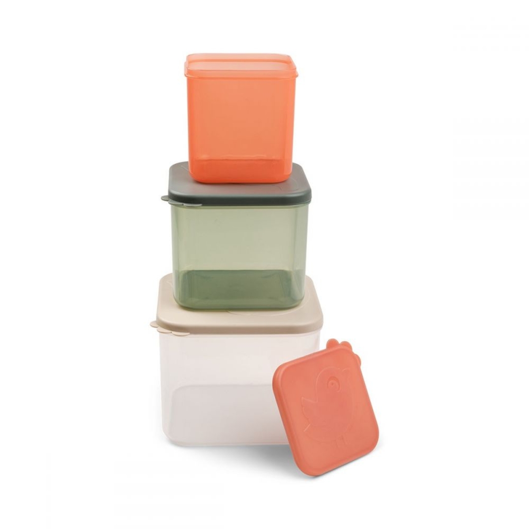 Conjunto Recipientes para alimentos Done by Deer L - Done By Deer - 5712643046608