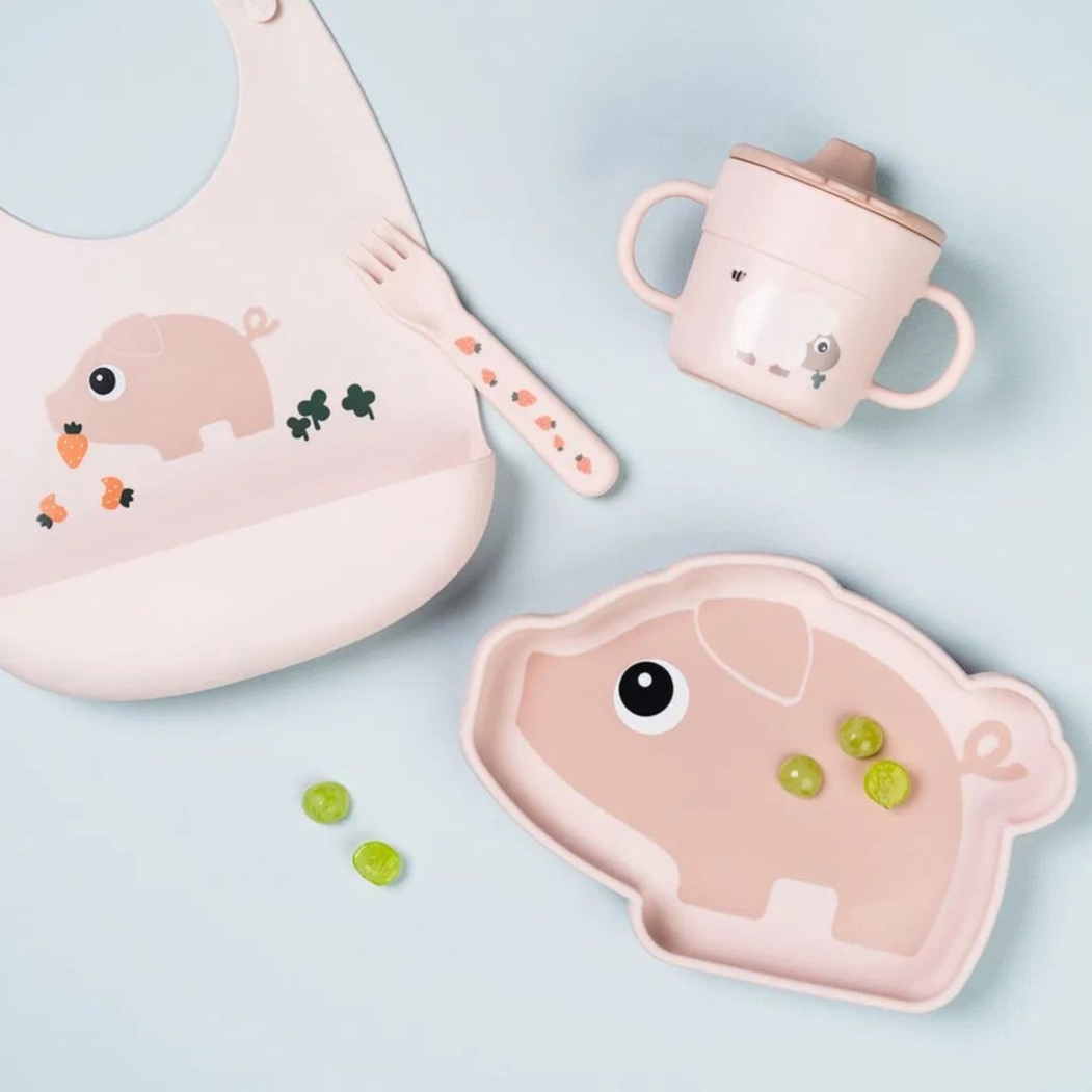 Babete em Silicone Done by Deer Pigee - Done By Deer - 5712643055792