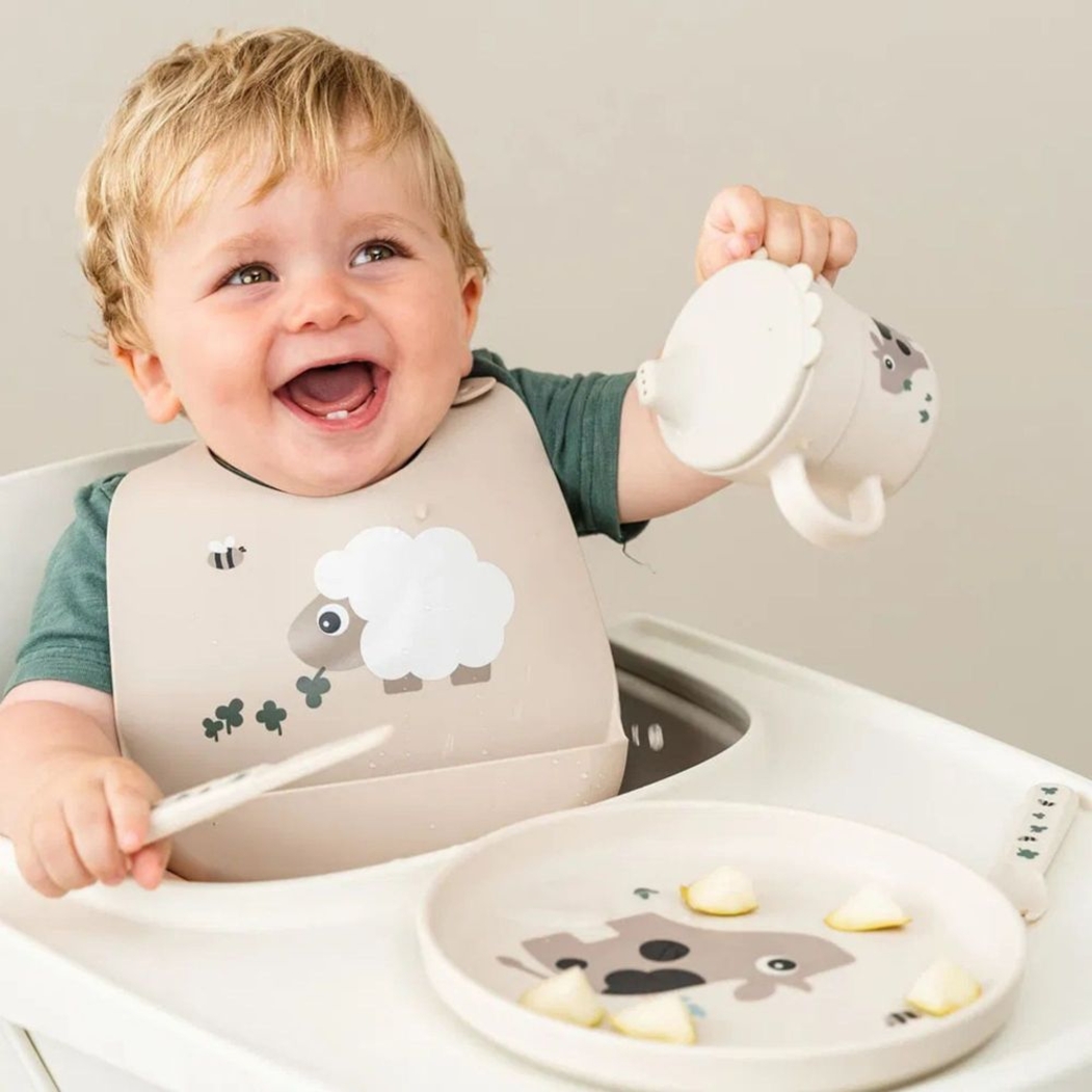 Babete em Silicone Done by Deer Sheepy - Done By Deer - 5712643055853