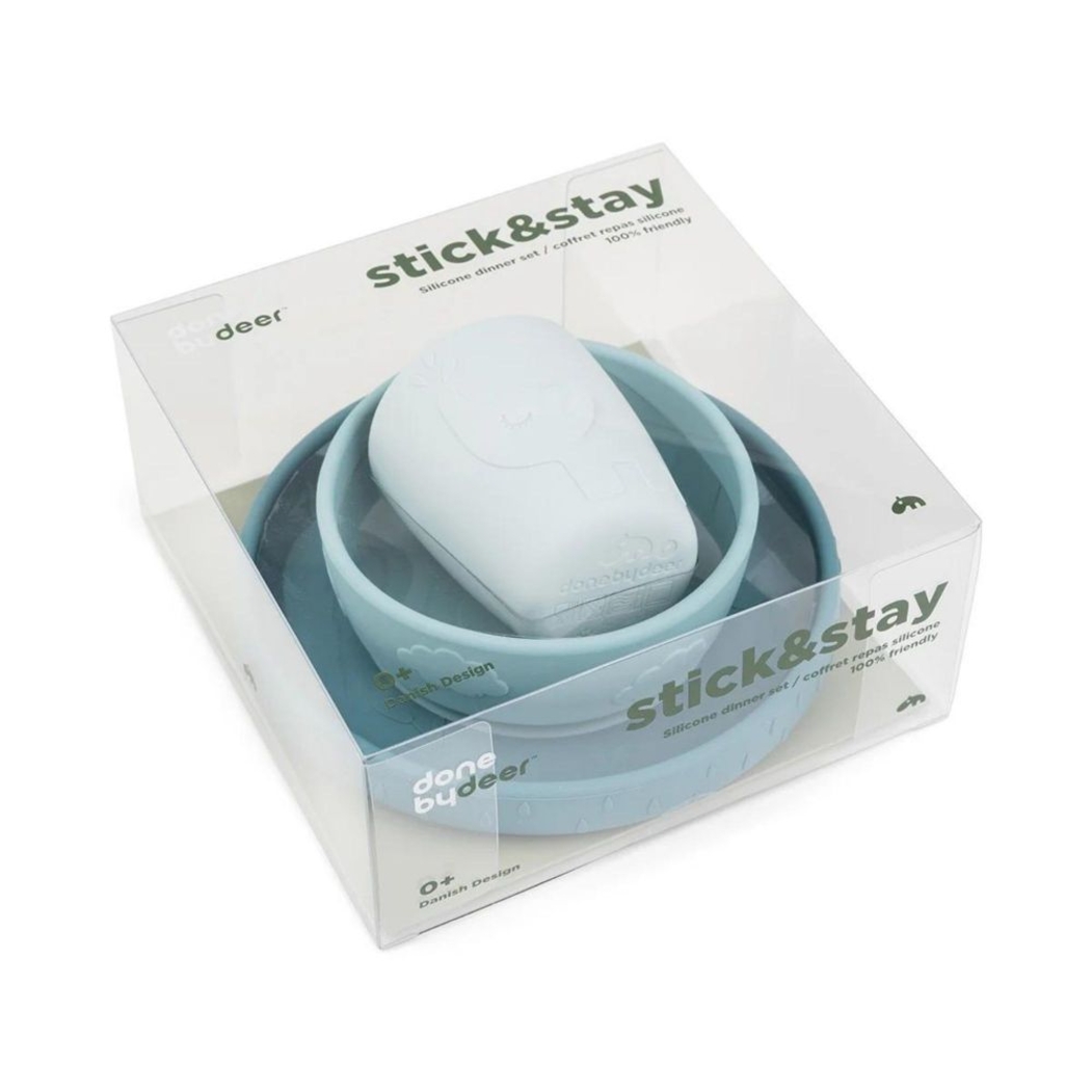 Conjunto de Refeição Stick/Stay Done by Deer Deer Friends - Done By Deer - 5712643049074