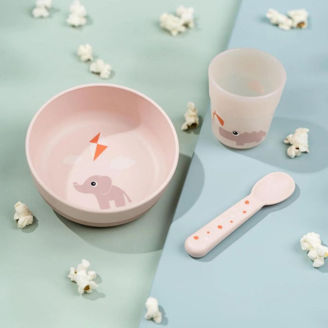 Conjunto Primeira Refeição Done By Deer Playground - Done By Deer - 5712643053705