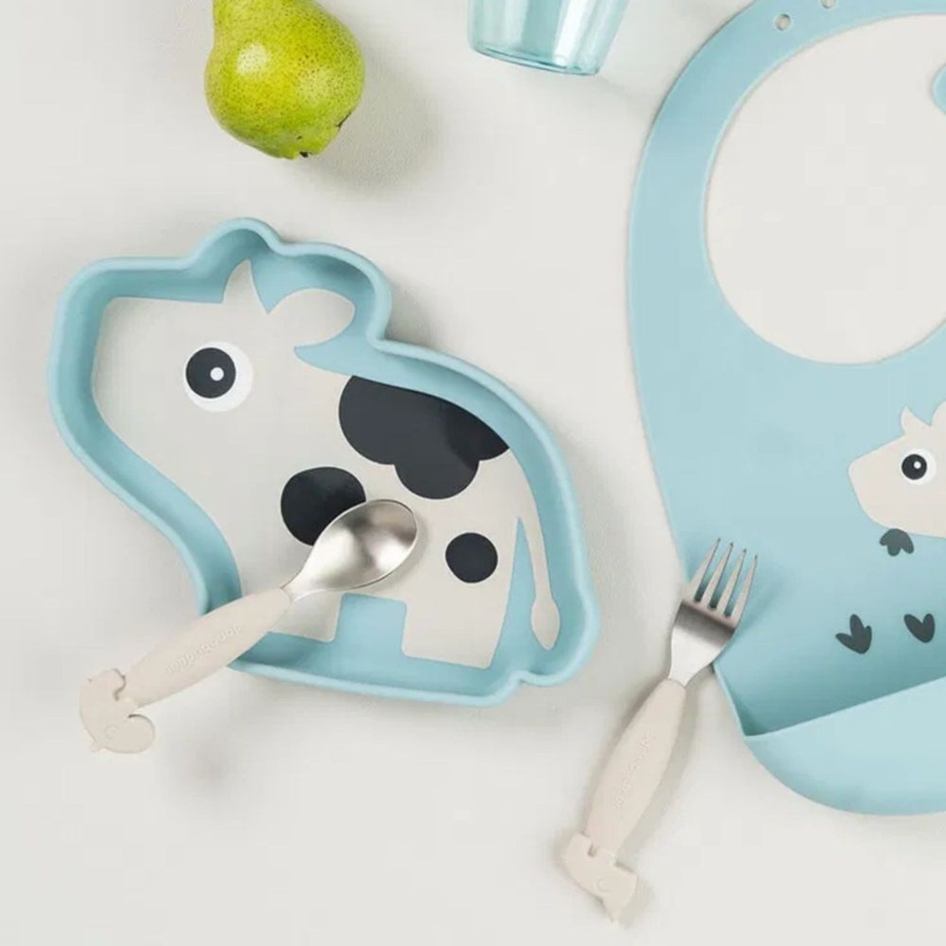 Prato em Silicone Stick/Stay Done by Deer Dotti - Done By Deer - 5712643056065