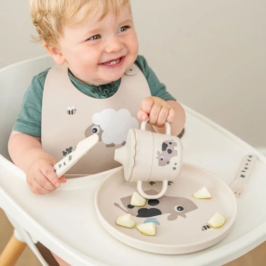 Copo de Aprendizagem Done by Deer Tiny Farm - Done By Deer - 5712643055402