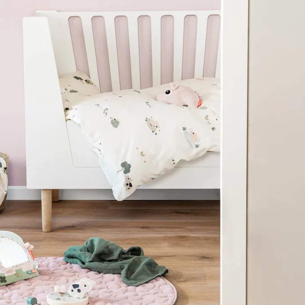 Conjunto para Mini Berço Done by Deer INT/DK Tiny Farm - Done By Deer - 5712643056362