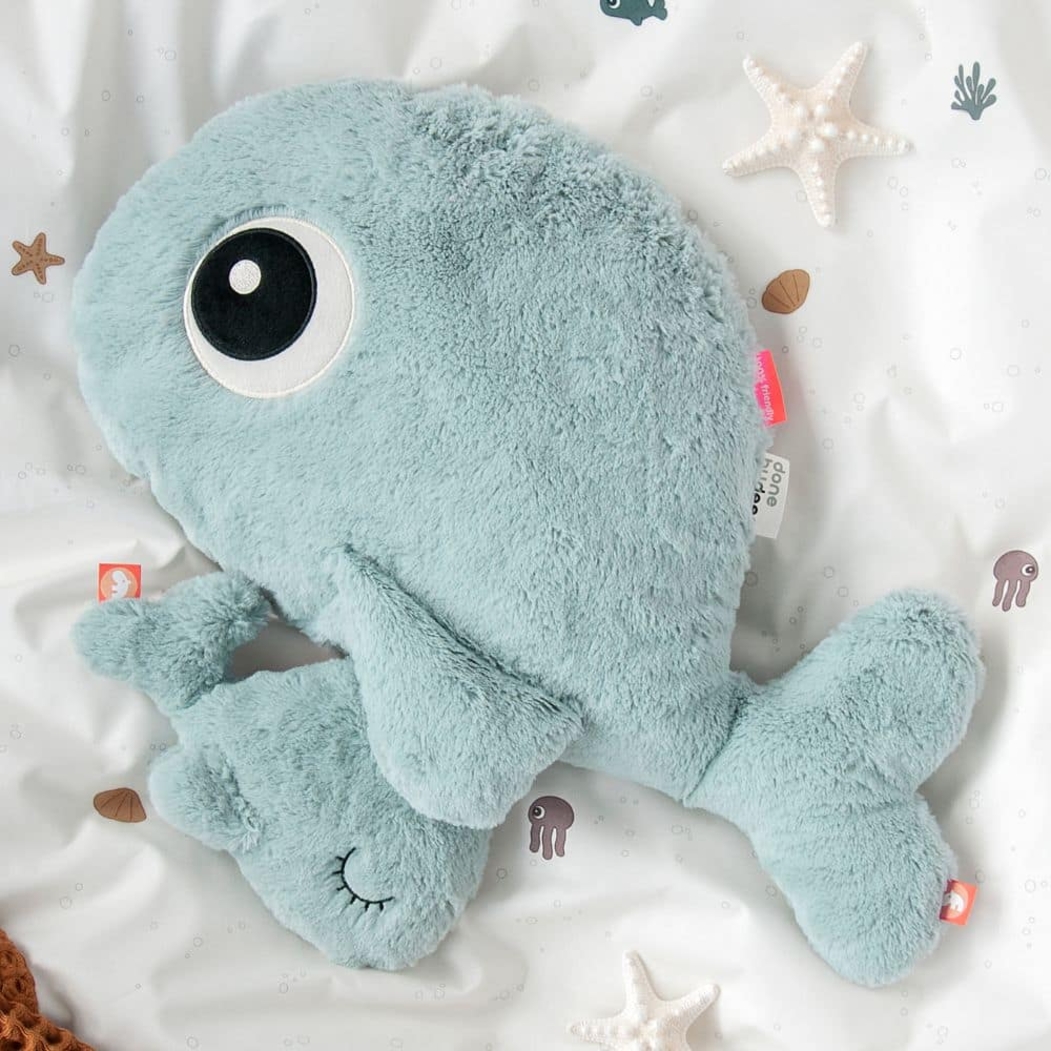 Peluche Done by Deer Cute Wally Blue - Done By Deer - 5712643021414