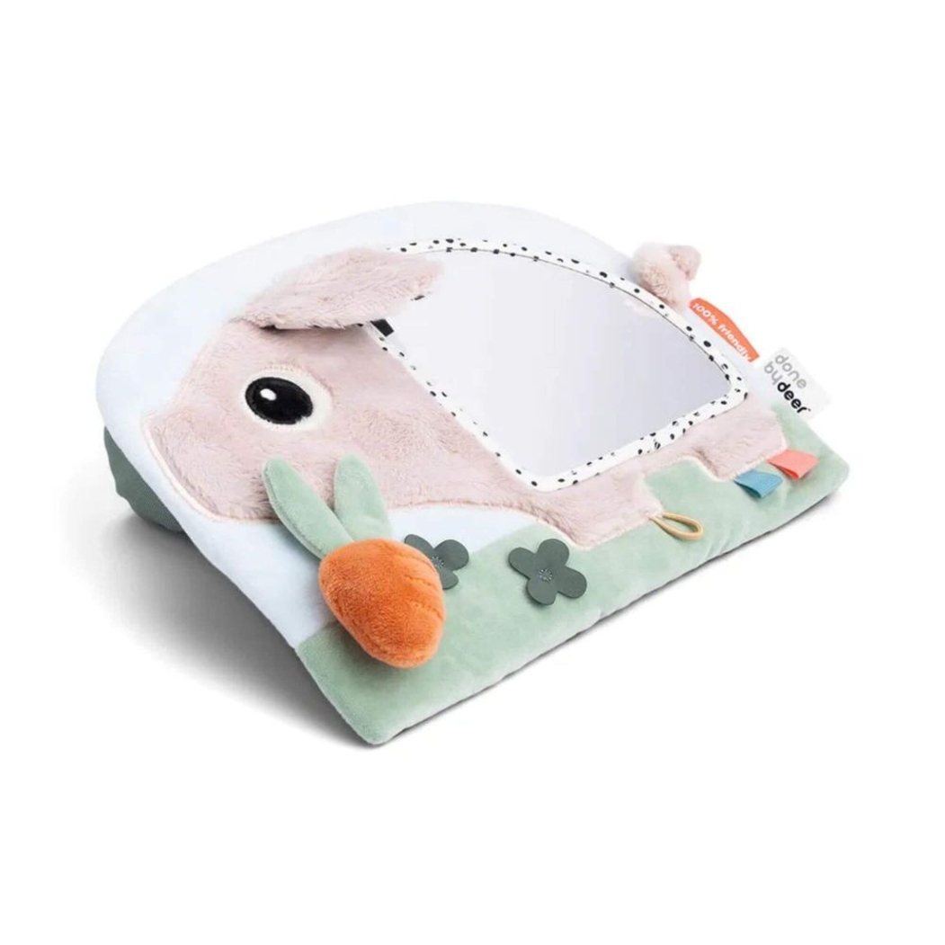Espelho Sensorial para Tummy Time Done by Deer Pigee - Done By Deer - 5712643056812