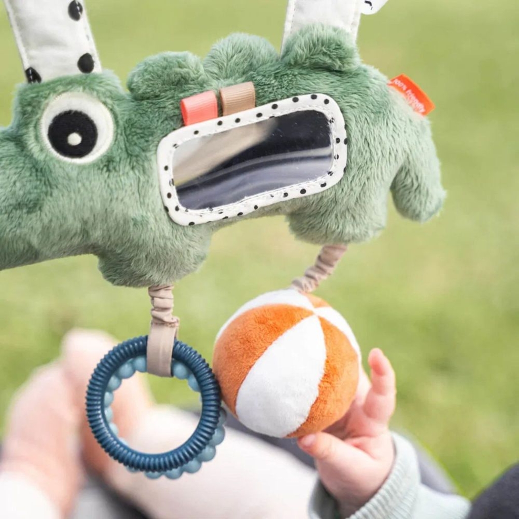 Brinquedo de Atividades Carrinho Bebé Done by Deer Croco - Done By Deer - 5712643056966