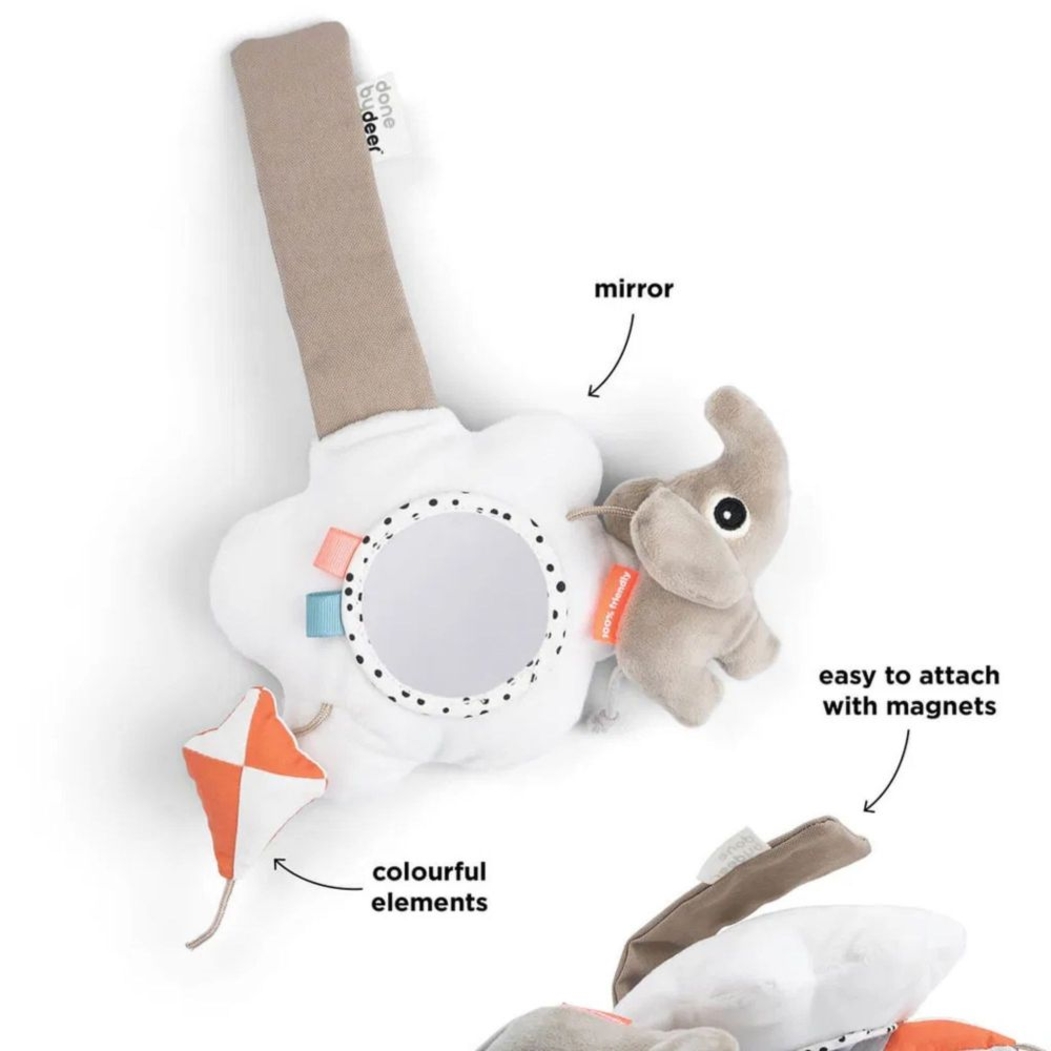 Brinquedo para Carrinho de Bebé Done by Deer Deer Playground - Done By Deer - 5712643056904