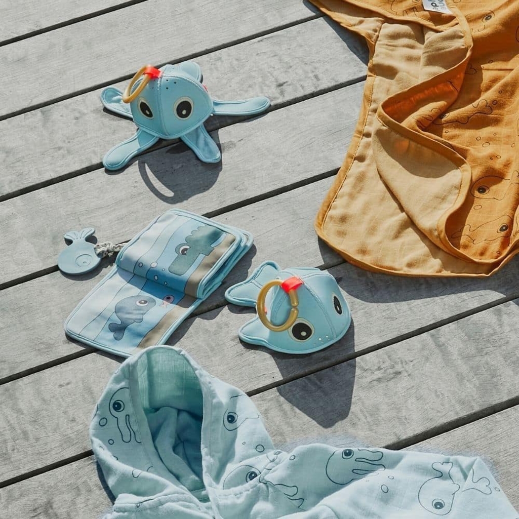 Brinquedo de Banho Done by Deer Jelly Blue - Done By Deer - 5712643018155