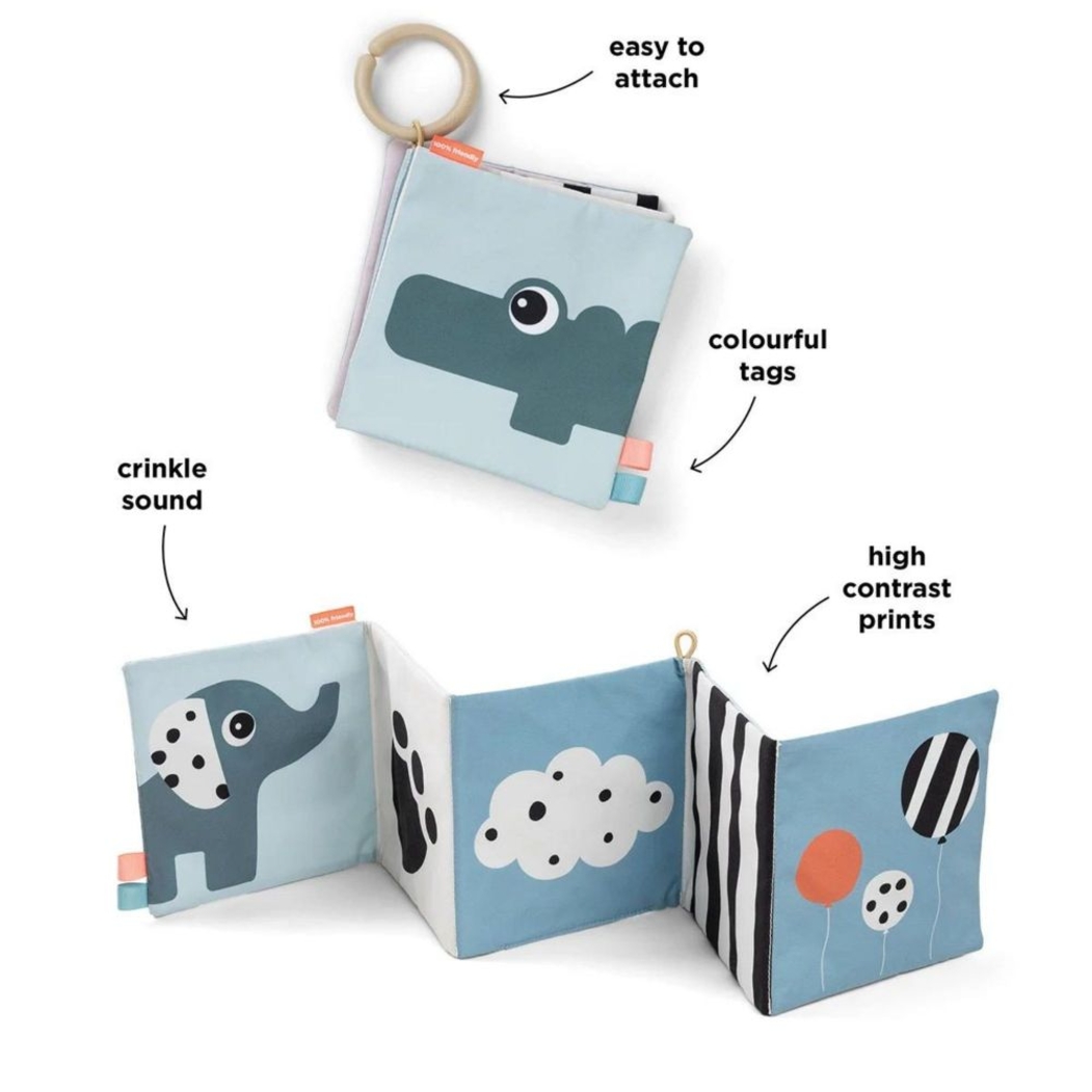 Livro de Atividades Desdobrável Done by Deer Deer Friends - Done By Deer - 5712643049913