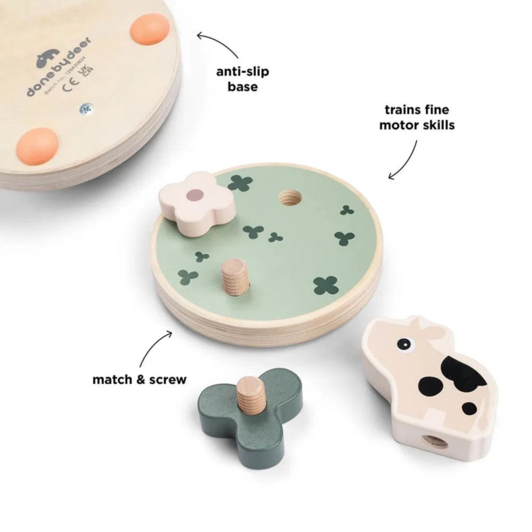 Brinquedo de Enroscar Done by Deer Dotti - Done By Deer - 5712643057413