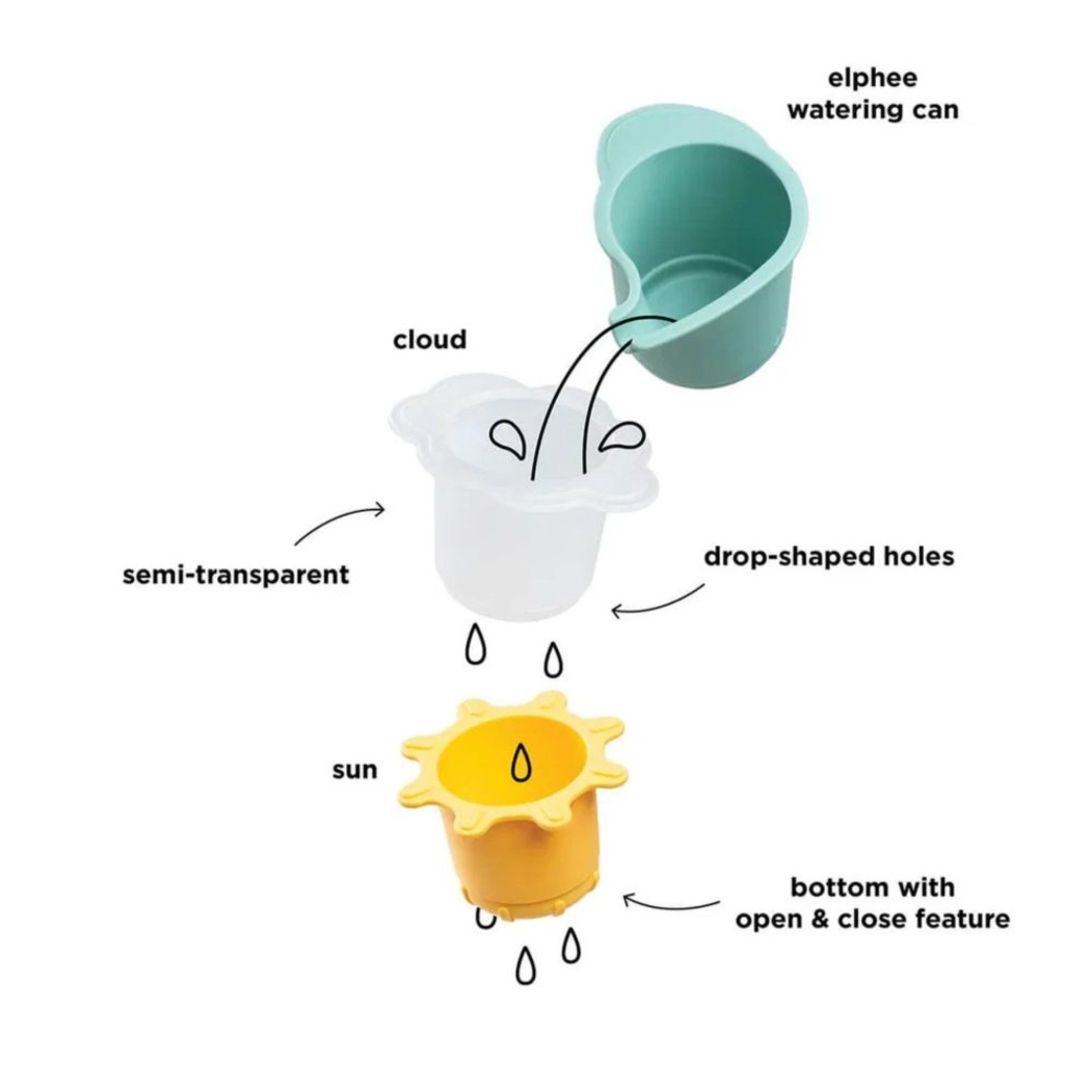 Brinquedo de Banho Done by Deer Elphee - Done By Deer - 5712643050674